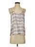 Style Rack 100% Polyester Silver Sleeveless Blouse Size S - photo 1