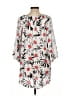 Valerie Stevens 100% Polyester White 3/4 Sleeve Blouse Size L - photo 2