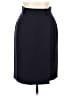 Anne Klein 100% Wool Solid Black Wool Skirt Size 10 - photo 1
