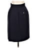 Anne Klein 100% Wool Solid Black Wool Skirt Size 10 - photo 2