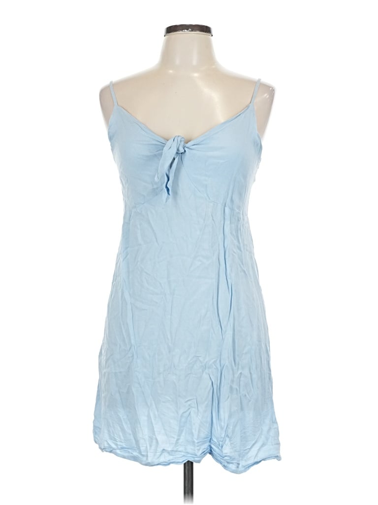 Pre-owned Justify Casual Dress In Blue