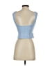Zara Blue Sleeveless Top Size S - photo 2