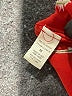 West Kei 100% Polyester Red 3/4 Sleeve Blouse Size M - photo 7
