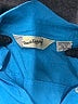 Diane von Furstenberg 100% Polyester Teal Short Sleeve Blouse Size 10 - photo 7