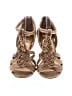 Tory Burch 100% Leather Gold Sandals Size 7 - photo 2