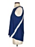 Kensie 100% Polyester Blue Sleeveless Blouse Size XS - photo 5