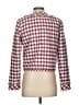 Ann Taylor Checkered-gingham Red Blazer Size 0 - photo 2