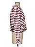 Ann Taylor Checkered-gingham Red Blazer Size 0 - photo 4