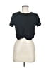 Assorted Brands Black Short Sleeve Top Size M - photo 1