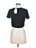 Assorted Brands Black Short Sleeve Top Size M - photo 2