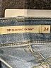 Levi's Solid Blue Jeans Size 34 waist - photo 5