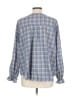 Shein Blue Long Sleeve Blouse Size L - photo 2