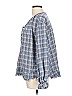 Shein Blue Long Sleeve Blouse Size L - photo 5
