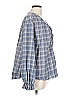 Shein Blue Long Sleeve Blouse Size L - photo 4