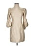 7 For All Mankind 100% Polyurethane Tan 3/4 Sleeve Top Size S - photo 1