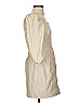 7 For All Mankind 100% Polyurethane Tan 3/4 Sleeve Top Size S - photo 4