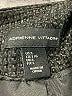 Adrienne Vittadini 100% Polyester Houndstooth Black Blazer Size L - photo 6