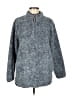 Taylor 100% Polyester Gray Blue Fleece Size M - photo 1