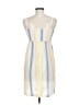 Jessica Simpson Stripes White Casual Dress Size M - photo 2