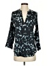 Maison Jules 100% Polyester Teal 3/4 Sleeve Blouse Size XS - photo 1