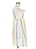 Jessica Simpson Stripes White Casual Dress Size M - photo 4