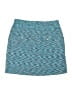 JoFit Chevron-herringbone Teal Casual Skirt Size S - photo 2