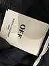 OFF-WHITE 100% Virgin Wool Stars Black Wool Pants Size 52 - photo 14