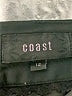 Coast Solid Black Formal Skirt Size 12 - photo 4