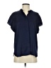 ee:some 100% Polyester Blue Short Sleeve Blouse Size S - photo 1