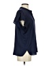 ee:some 100% Polyester Blue Short Sleeve Blouse Size S - photo 4