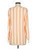 MICHAEL Michael Kors Stripes Orange 3/4 Sleeve Blouse Size S - photo 2