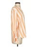 MICHAEL Michael Kors Stripes Orange 3/4 Sleeve Blouse Size S - photo 4