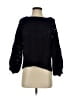 Assorted Brands 100% Acrylic Black Blue Pullover Sweater Size S - photo 1