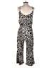 Nine Britton Animal Print Black Jumpsuit Size S - photo 2