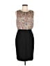 Liz Claiborne 100% Polyester Paisley Black Cocktail Dress Size 8 (petite) - photo 1