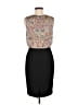 Liz Claiborne 100% Polyester Paisley Black Cocktail Dress Size 8 (petite) - photo 2