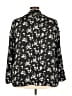 Torrid 100% Polyester Black Long Sleeve Blouse Size 3X Plus (3) - photo 2