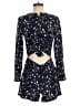 Club Monaco 100% Silk Blue Romper Size 00 - photo 1