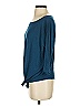 Michael Stars Blue 3/4 Sleeve T-Shirt Size Sm (0) - photo 5