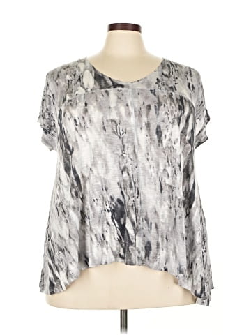 St. Tropez West Short Sleeve Blouse (view 1)