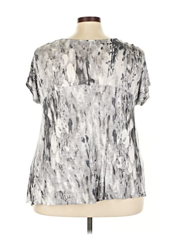 St. Tropez West Short Sleeve Blouse (view 2)