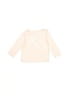 Carter's 100% Cotton Ivory Long Sleeve Top 6-9 MO / 9 MO - photo 1