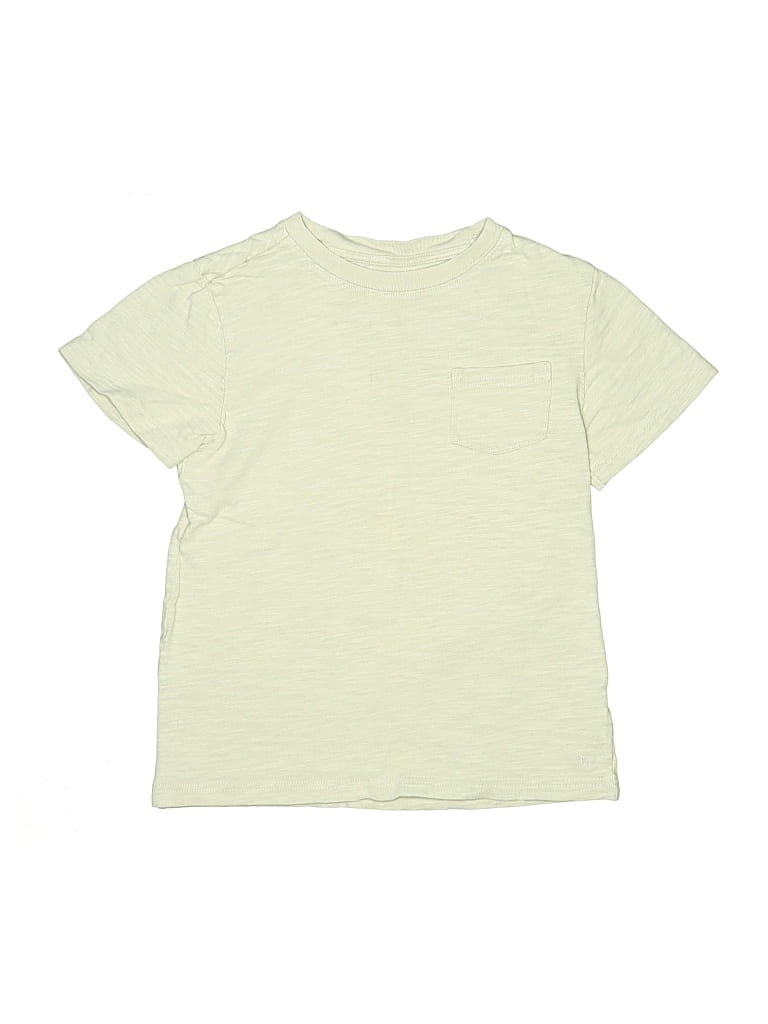 Pre-owned Janie And Jack Kids' Short Sleeve T-shirt In Green