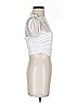 Zara White Sleeveless Top Size M - photo 4