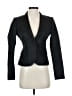 Calvin Klein Chevron-herringbone Black Blazer Size 2 - photo 1