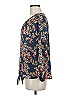 Beacon 100% Polyester Blue 3/4 Sleeve Blouse Size M - photo 5
