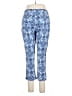 Milly Print Blue Casual Pants Size 10 - photo 2