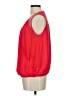 Bellatrix 100% Polyester Red Sleeveless Blouse Size M - photo 5