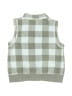 Nursery Rhyme 100% Polyester Checkered-gingham Gray Vest 6-9 MO / 9 MO - photo 2