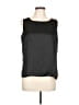 DressBarn 100% Polyester Black Sleeveless Top Size L - photo 1